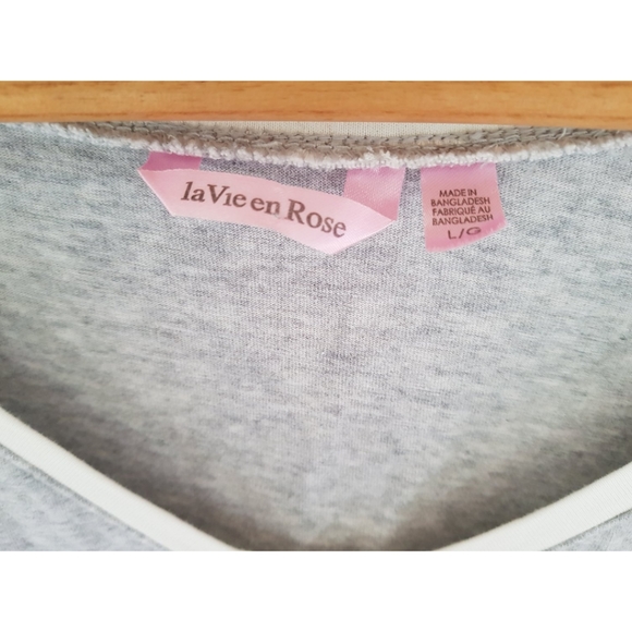 La Vie en Rose Sleepshirt Large - Picture 3 of 14